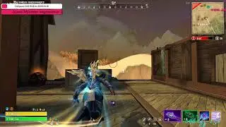 Ночные игры. Warface. Сервер Альфа. Девушка играет.