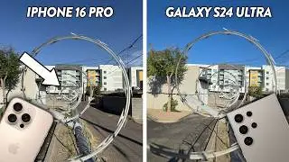 iPhone 16 Pro vs Samsung Galaxy S24 Ultra: Camera Test Comparison!