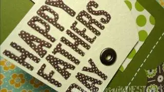 Card Tutorial - Happy Fathers Day