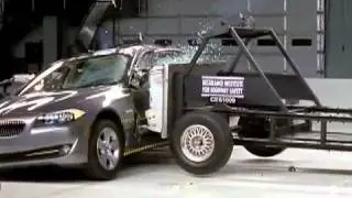 BMW 5 Series Side Impact Crash Test