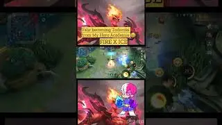 Valir becomes Todoroki from My Hero Academia 😅 | ICE x FIRE | 