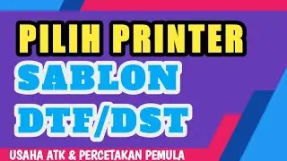 Printer Sablon Murah | Usaha Sablon Pemula