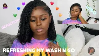 Refreshing My Wash n Go