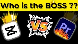 Who is the BOSS ?🔥🔥Capcut vs Premiere Pro । Video Editing 2024 | Capcut PC | Adobe Premiere Pro