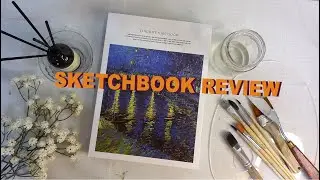 Review Sketchbook Vincent Van Gogh, apakah tahan air?// unboxing sketchbook worth it affordable❤