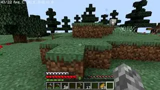 Minecraft 1.14.4 running on Raspberry Pi 4