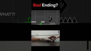 Geometry Dash Monster Trap BAD Ending? 😱