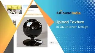 Upload Texture in 3D Interior Design | Wall Texture