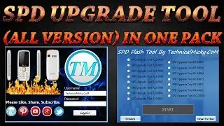 SPD Flash Tools (All Version) In One Pack | SPD Upgrade Tool