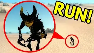 IF YOU SEE THIS INK DEMON FROM BENDY IN THE DUNES, RUN! FUN AND MADNESS IN Garry`s Mod
