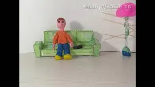 СИДИМ ДОМА. Пластилиновый мультик о карантине и коронавирусе глазами детей.
