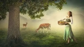 Photoshop Manipulation Tutorial Dramatic Background Effect