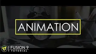 Smooth Text Animation in Fusion | BlackMagic Fusion Tutorial