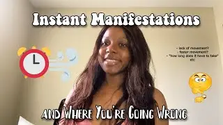 INSTANT MANIFESTING? MANIFESTING FASTER 101 | LAW OF ASSUMPTION | MANIFEST IT, FINESSE IT