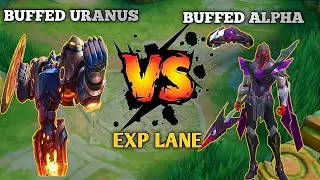 Two Buffed Heroes Meet In EXP LANE|Who Will Win?? MLBB