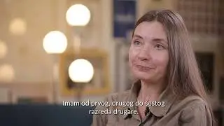 Umetnost koja daje snagu - Marina* iz Ukrajine vodi radionice narodnog slikarstva za decu u Srbiji