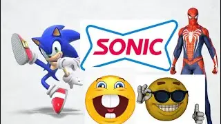 Sonic Working At Sonic ft Spider Man