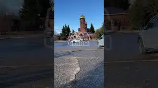 Форсаж, челнинский дрифт возле церкви