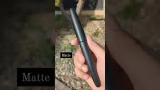 Fountain Pen Battle! Which side are you on? Ebonite VS Matte