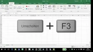 Excel Funktionen schneller einfügen