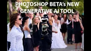 Playing with Adobe Photoshop Beta's new Generative AI Tool - Aug 2023