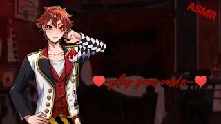 Play your cards~| Twisted wonderland ASMR| Ace