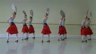 Vaganova Ballet Academy  Spanish Dance  Shishanova, Frolova, Savelieva, Uzhanskaya, Anzai
