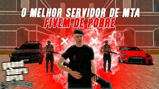 o Melhor SERVIDOR de MTA estilo FIVEM! (pc fraco!) - GTA MTA RP