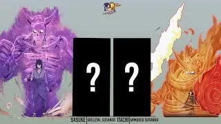 Саске vs Итачи POWER! boruto level naruto level