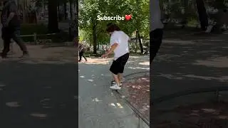 Skate Line at Perfect Rail Spot😍🛹😁 #skateboarding #skate #skateboardingisfun ￼#skate #sk8