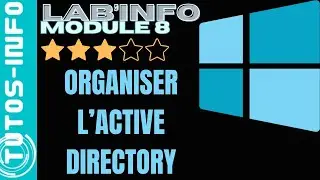 CONFIGURER L'ACTIVE DIRECTORY SUR WINDOWS 2022 (module 8)