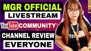 🔴MGR OFFICAL LIVESTREAM / MAKING FRIENDS ON LIVE STREAMING - COME AND JOIN WITH US😎