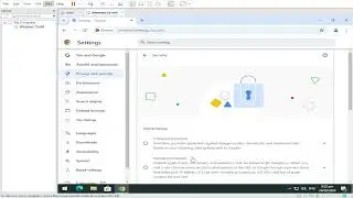 Disable Chrome Security Settings