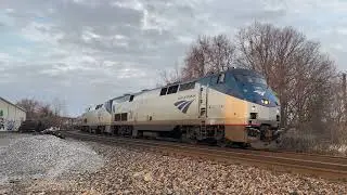 Amtrak Crescent, Piedmont, and Carolinian Trains in Greensboro - Amtrak NC