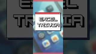 Excel Trivia #2