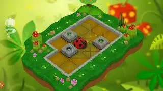 Sokoban Garden 3D 3 Box Walkthrough Level 2