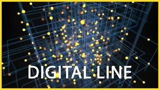 Digital Line effect in Houdini Tutorial