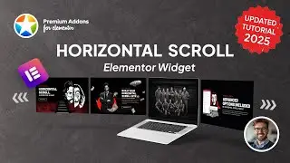 How to Create a Horizontal Scrolling Website in Elementor (Step-by-Step Guide)