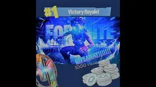 FIRST VIDEO BACK!! VICTORY ROYAL + VBUCK GIVAWAY!!!!!