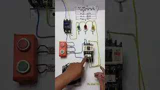 Start Stop Motor Control Wiring step by step