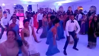 Indian Wedding Dance at Tenes and Cynthia's wedding