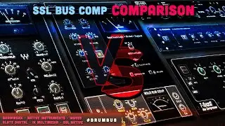 Comparison - SSL Bus Compressor – Which sounds best on drums? (no voice)