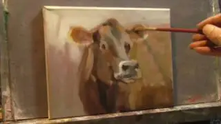 Cow Painting REAL TIME Every Brush Stroke 