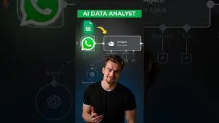 WhatsApp AI Agent uses Google Sheets to automatically analyze your sheets (n8n tutorial no code)
