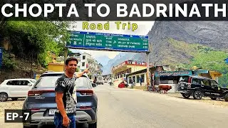 Chopta To Badrinath By Road | Tungnath To Badrinath By Road | Stay In Badrinath | Vikram Xplorer