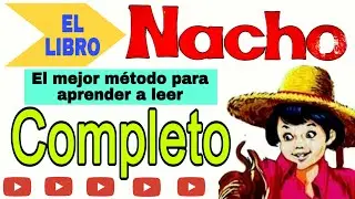 El libro Nacho para aprender a leer fácil y rápido. 🅰️📖🅱️📕