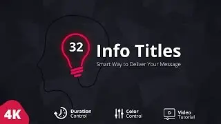 Info Titles Pack for After effects