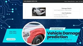 Vehicle damage and cost prediction using deep learning web application with Flask framework & python