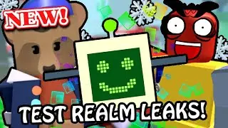 All *NEW* Test Realm Leaks, Digital Bee Confirmed | Bee Swarm Simulator