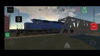 Pak Rail update Train and Rail yard simulator 502Dn super parcel express passing bridge